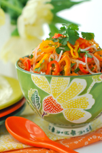 Carrot, Jicama & Sweet Pepper Slaw 