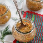 holiday pate filling jars
