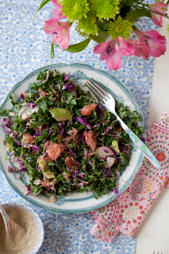 Kale Pomelo & Pecan salad (7 of 7)