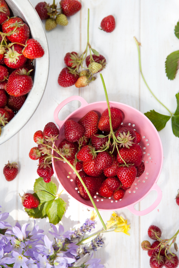 Summer strawberries