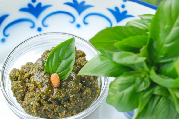 Basil Almond Pesto